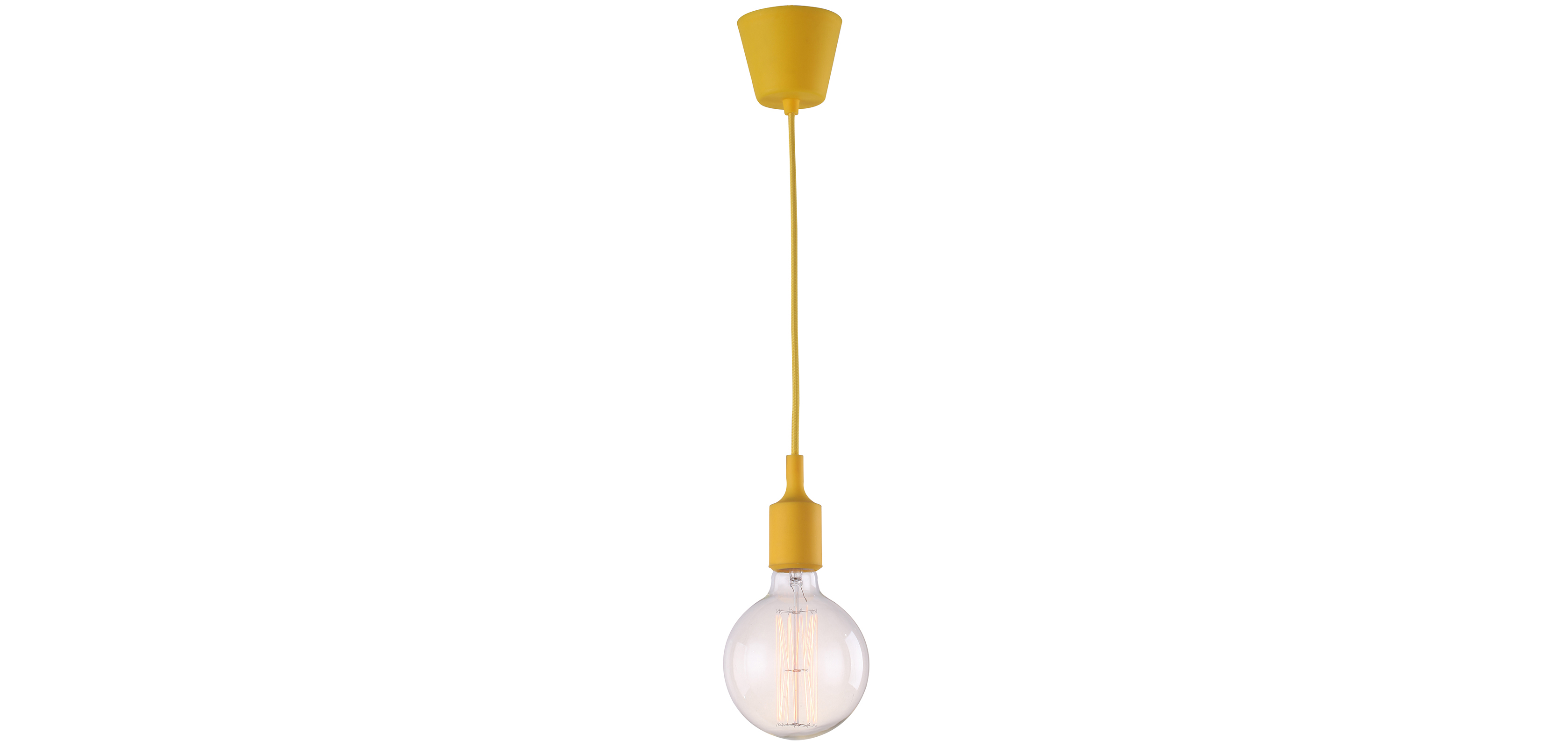 Lámpara Edison bombillas silicona