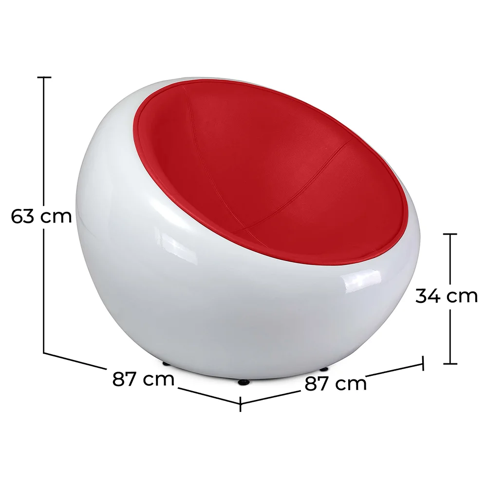 Silla Egg Poco  - Cuero de Imitación image 10