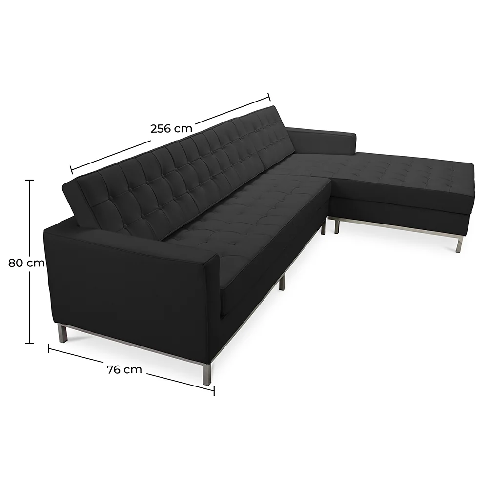 Chaise Lounge de Diseño - Tapizado en Cuero  - Sama image 10