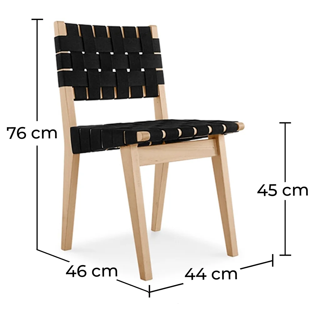 Silla de Comedor de Madera y Tela - Sinny image 10