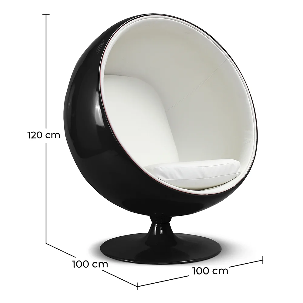 Sillón Diseño Bola - Tapizado en Polipiel - Baller image 10