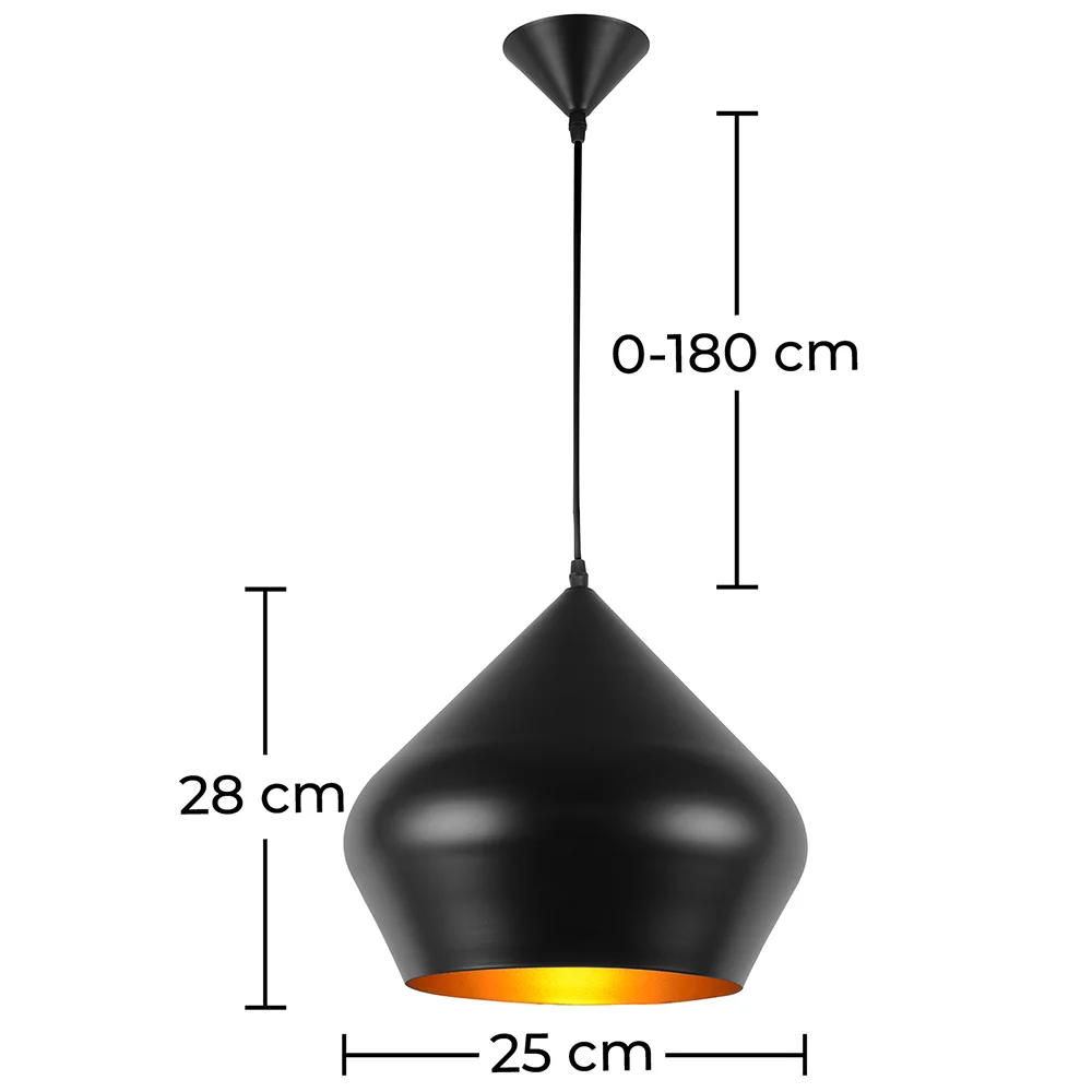 Lámpara de Techo de Aluminio - Lámpara Colgante Diseño Indutrial - Strong  image 10