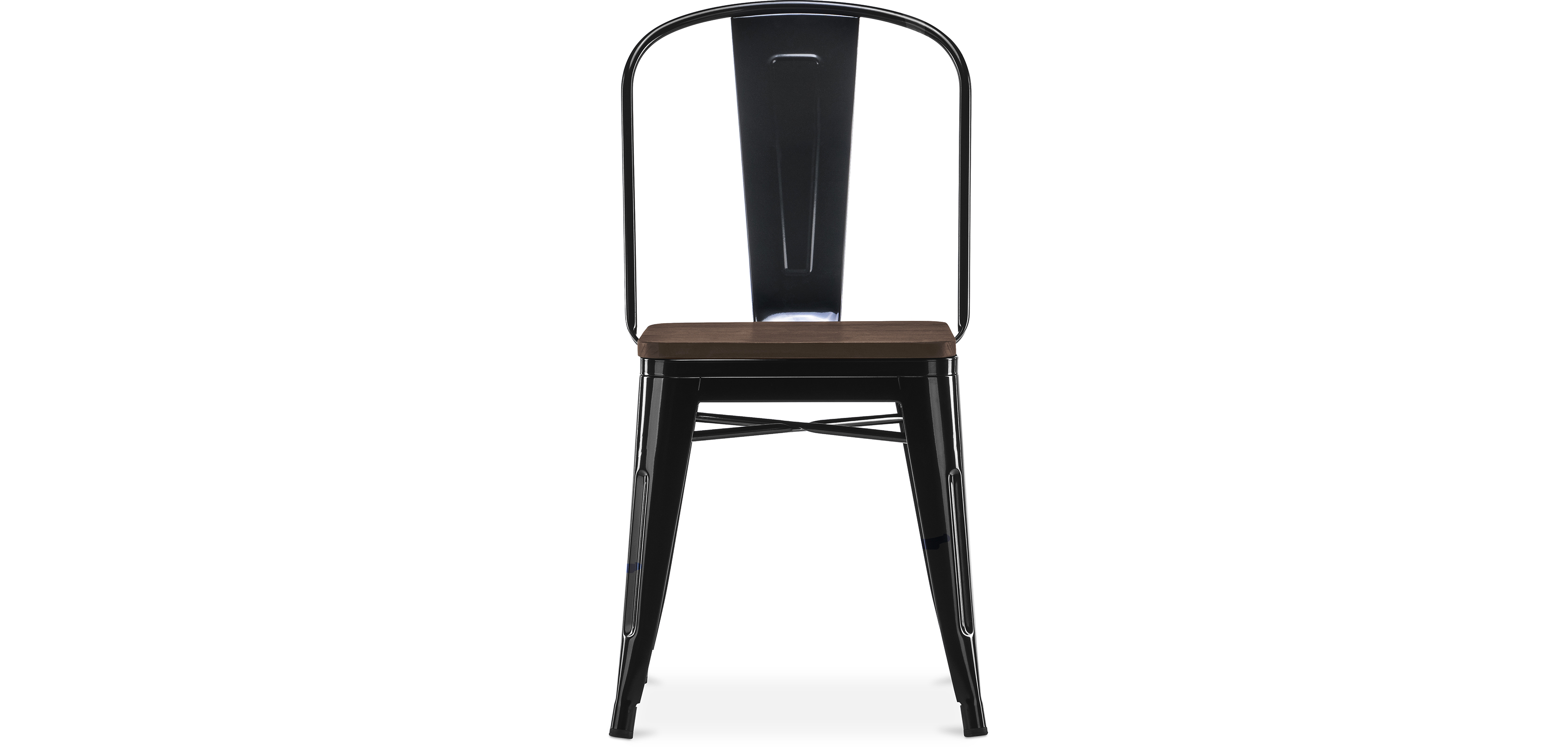 Silla de Comedor - Diseño Industrial - Madera y Acero - Stylix - Imagen 5 de 28
