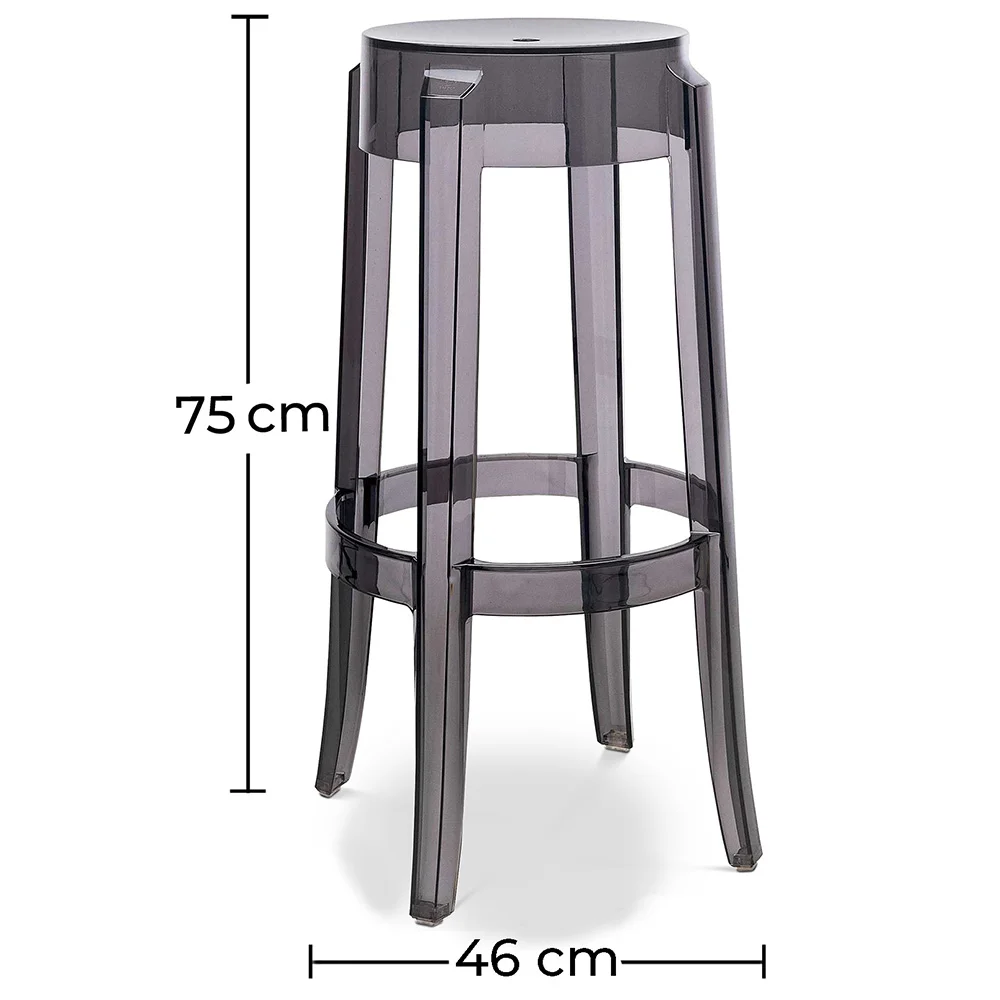 Taburete Diseño Transparente - 75cm -  Victoria Queen image 10