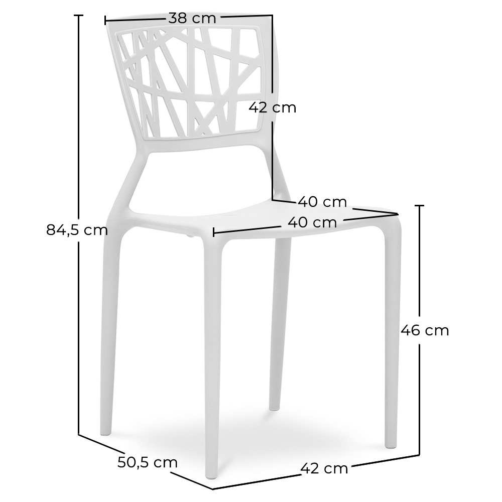 Silla de Exterior - Silla de Jardín de Diseño - Viena image 10