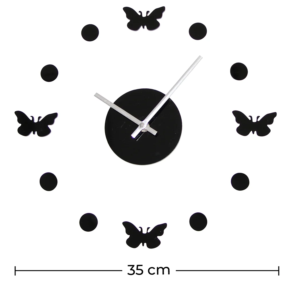 Reloj de Pared 4 Mariposas image 10