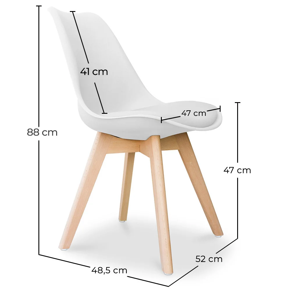 Silla de comedor - Estilo Escandinavo - Denisse  image 10