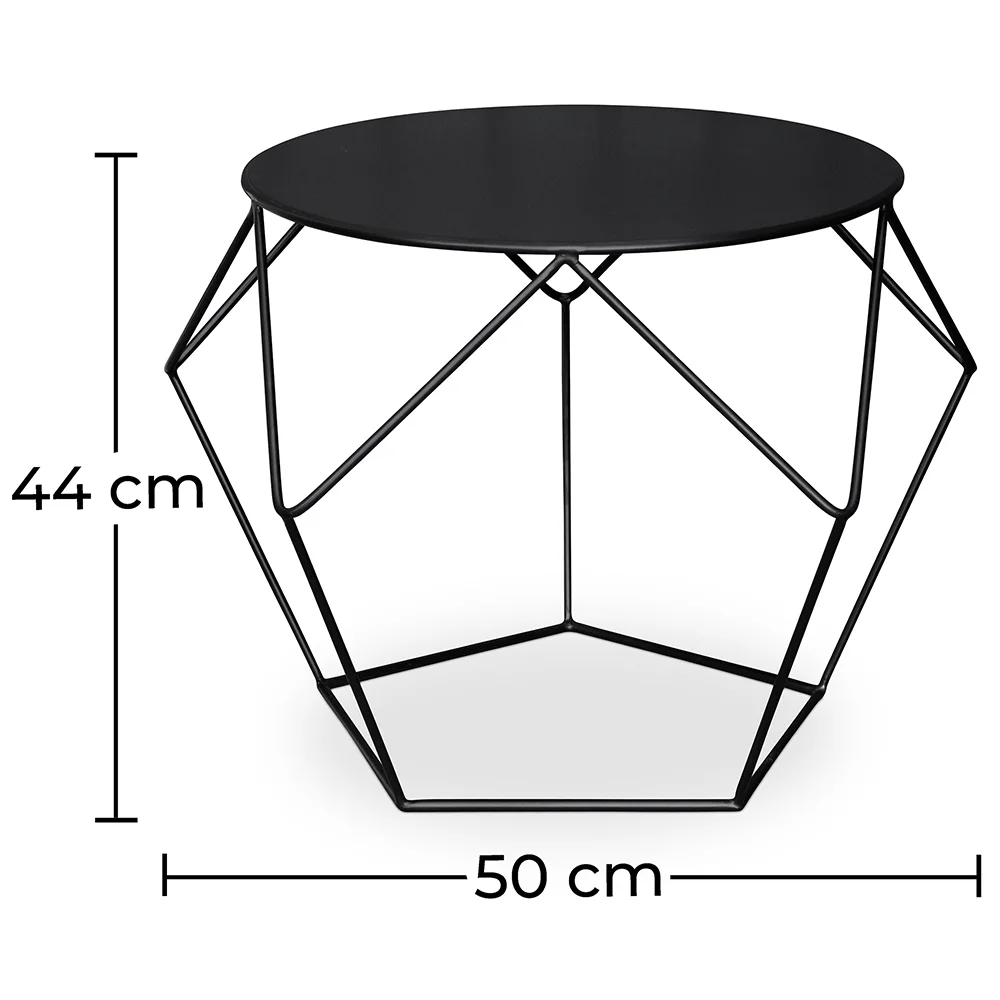 Mesa Auxiliar - Diseño Industrial - Metal - Diamond image 10