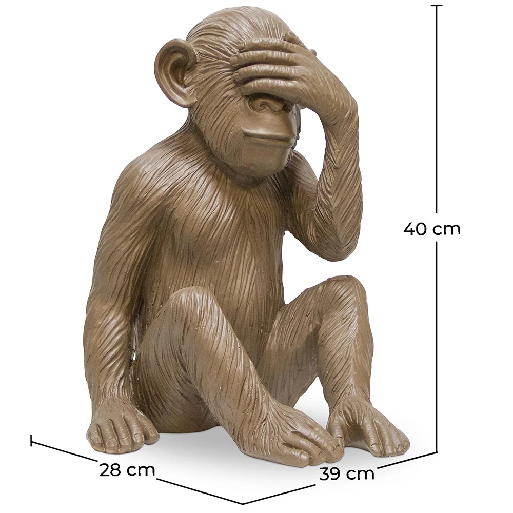 Figura Decorativa de Diseño - Mono Ciego- Sapiens image 10