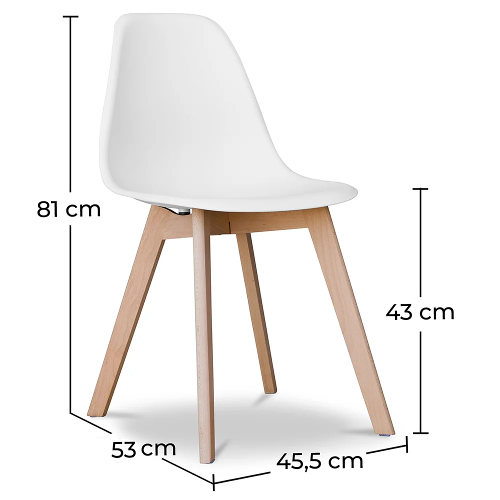 Silla de Comedor - Estilo Escandinavo  - Denisse  image 10
