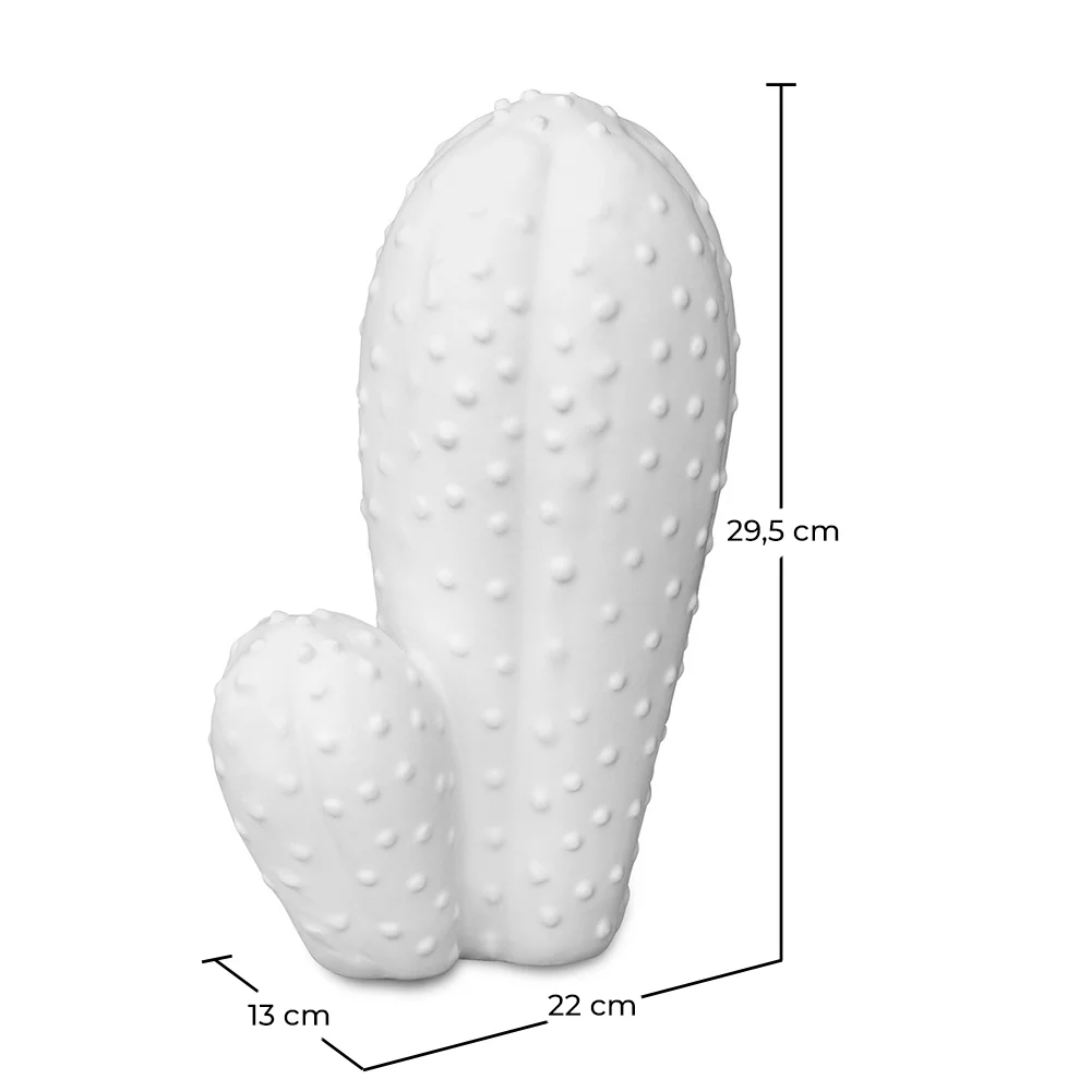 Figura decorativa Cactus Blanco  image 10