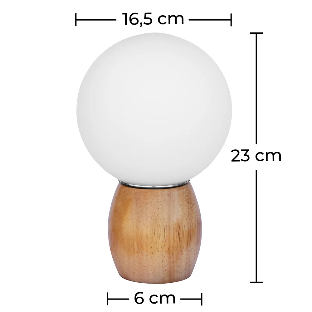 Lámpara de Mesa - Lámpara de Salón Diseño Escandinavo - Globo - Blum image 10