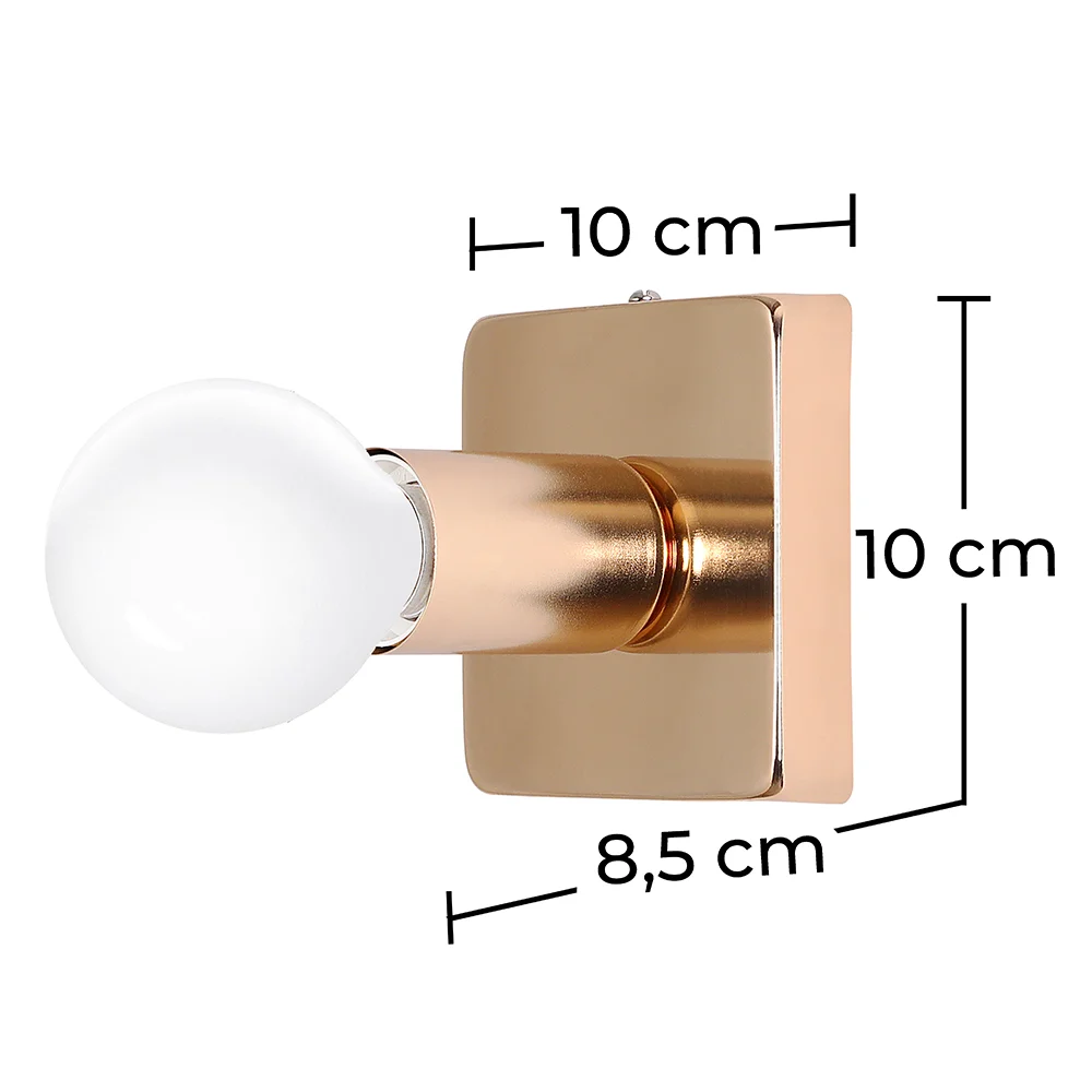 Lámpara Aplique de Pared Dorado - Louis image 10