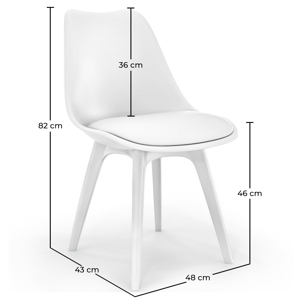 Silla de Comedor - Estilo Escandinavo - Denisse image 10