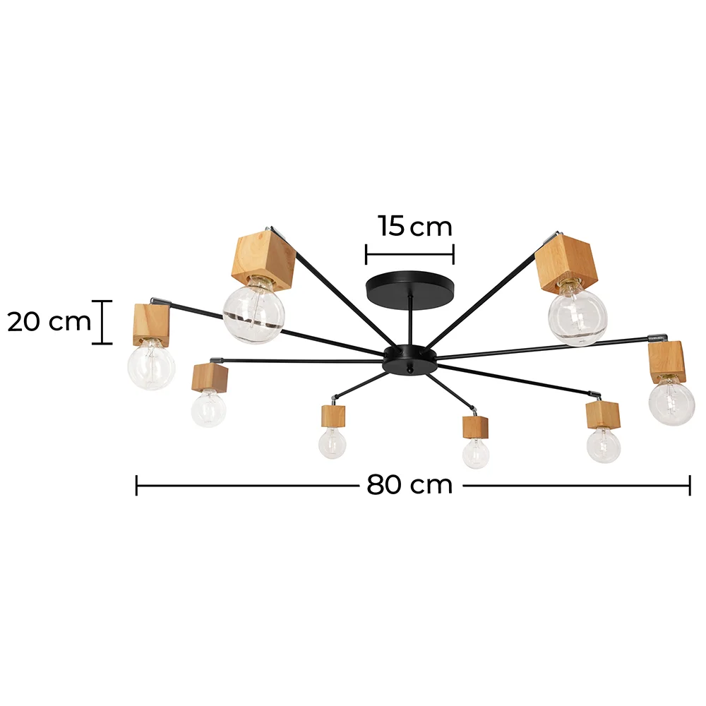 Lámpara de Techo - Diseño Escandinavo - Bellou  image 10