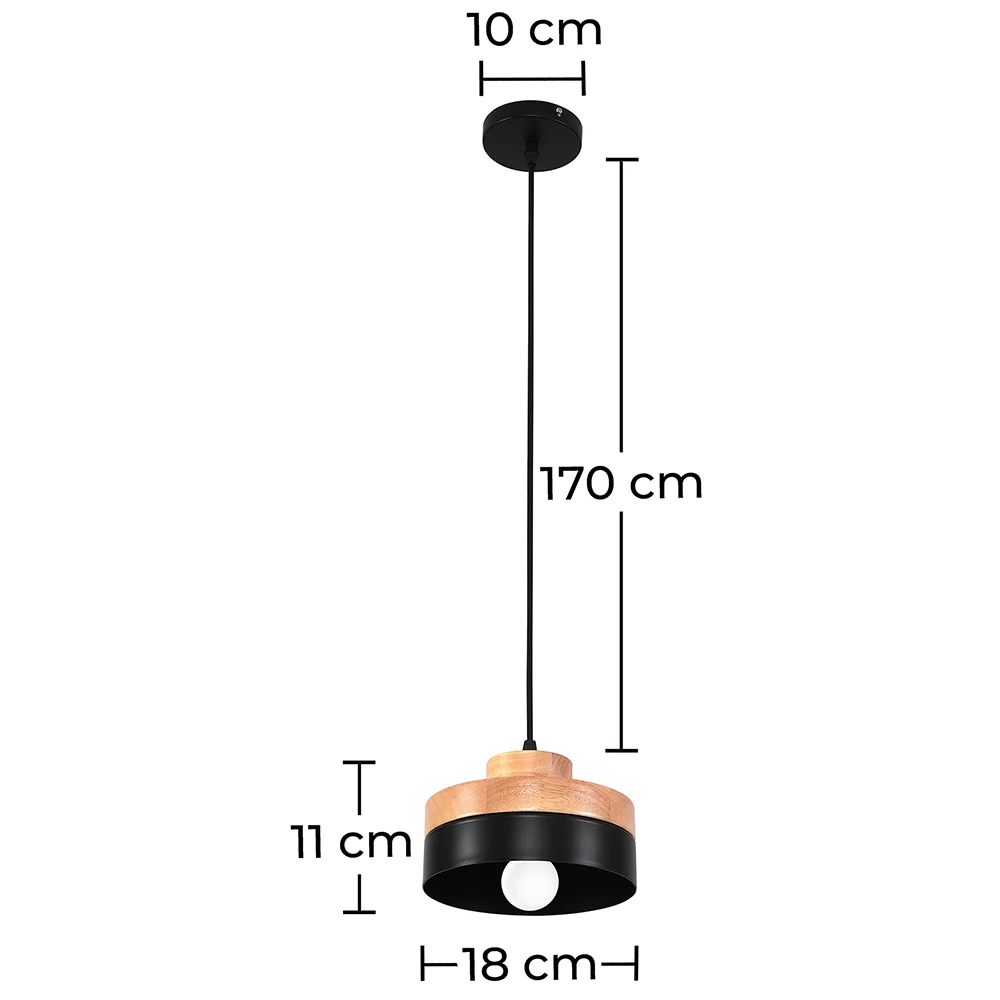 Lámpara de Techo - Lámpara Colgante Estilo Escandinavo - Eigil image 10