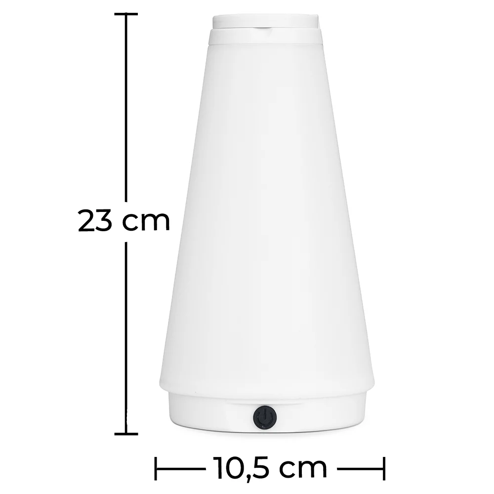 Lámpara de Mesa LED - Lámpara Recargable Portátil USB - Cono image 10