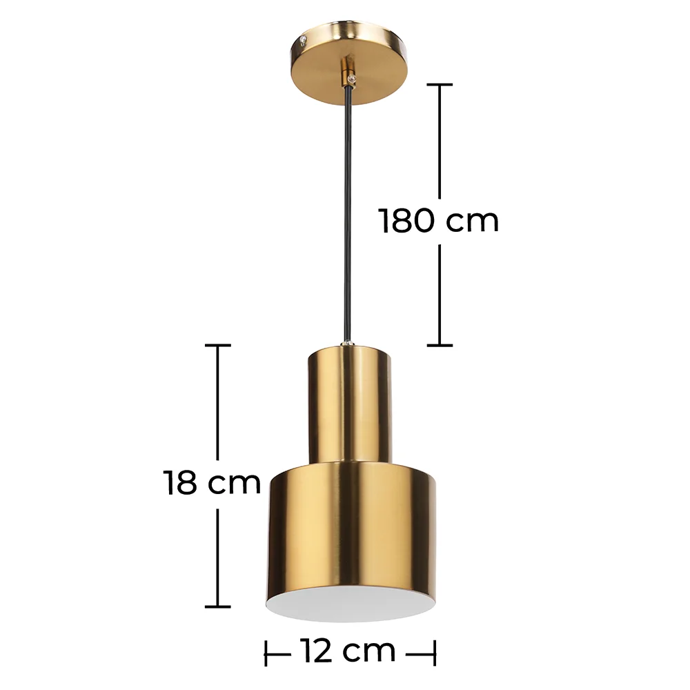 Lámpara de Techo de Diseño - Lámpara Colgante de Metal - Camilo  image 10