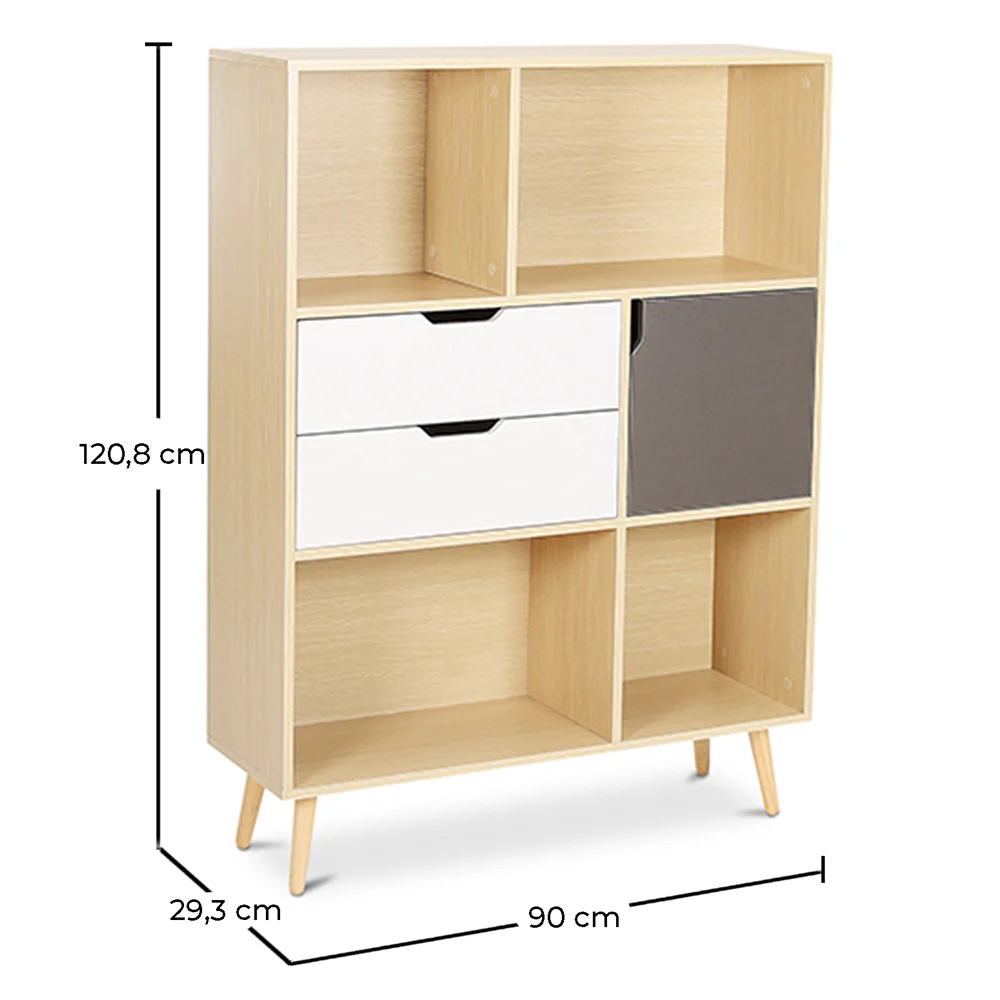  Estantería de Madera - Diseño Escandinavo  - Pol image 10