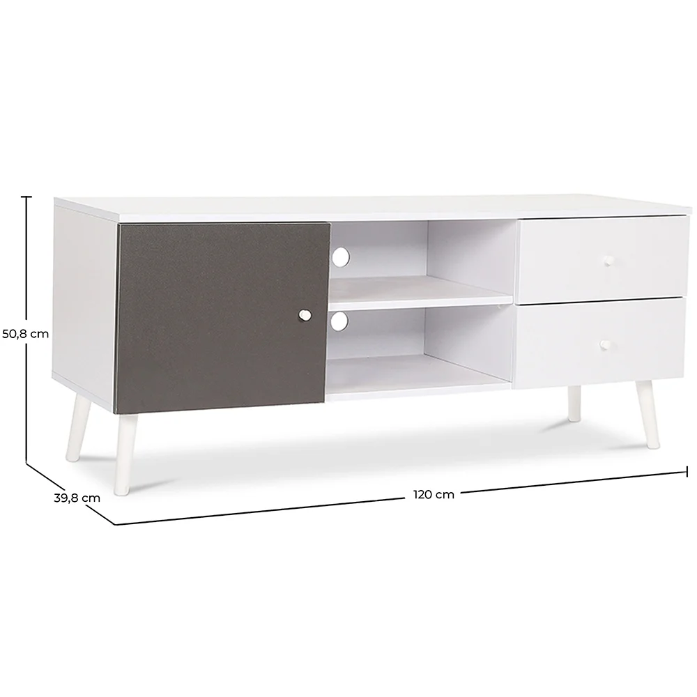 Mueble TV de Madera - Diseño Escandinavo - Norman image 10