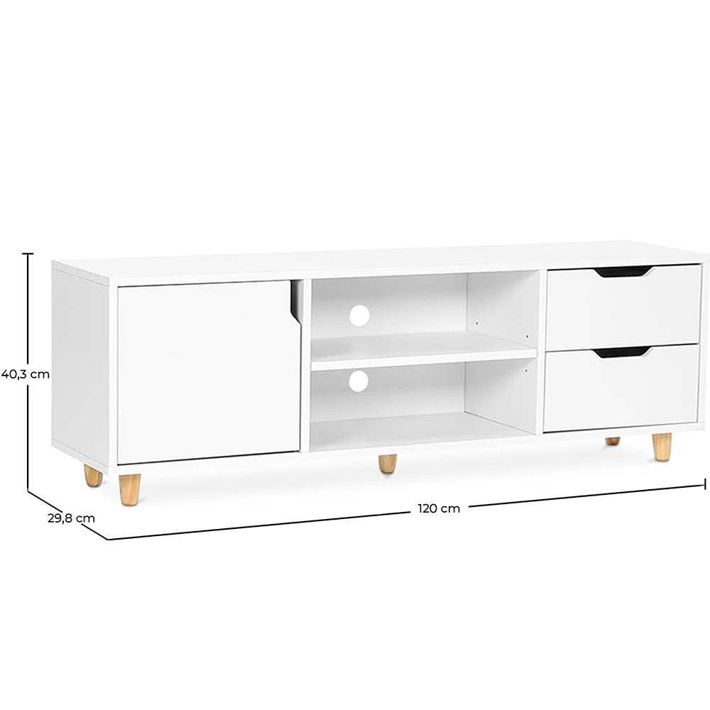 Mueble TV de Madera - Diseño Escandinavo - Waan image 10
