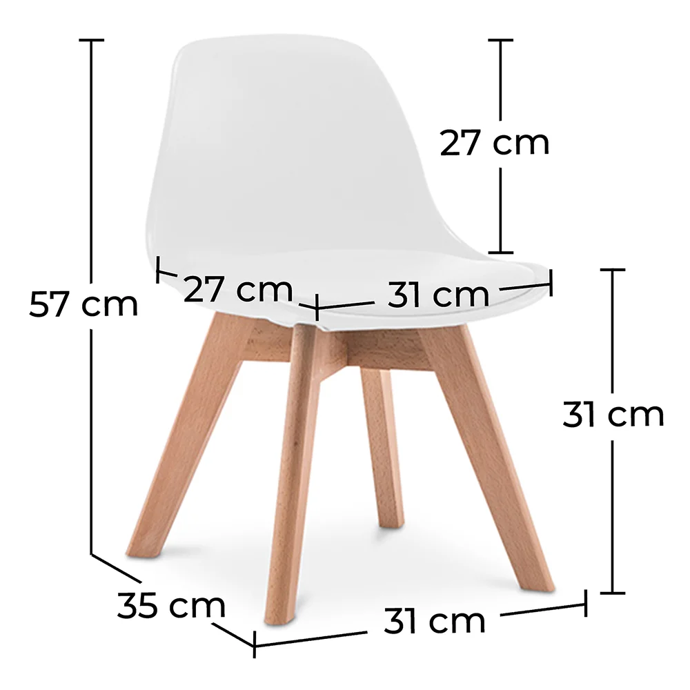 Silla Niños - Silla Infantil Diseño Escandinavo - Alvin image 10