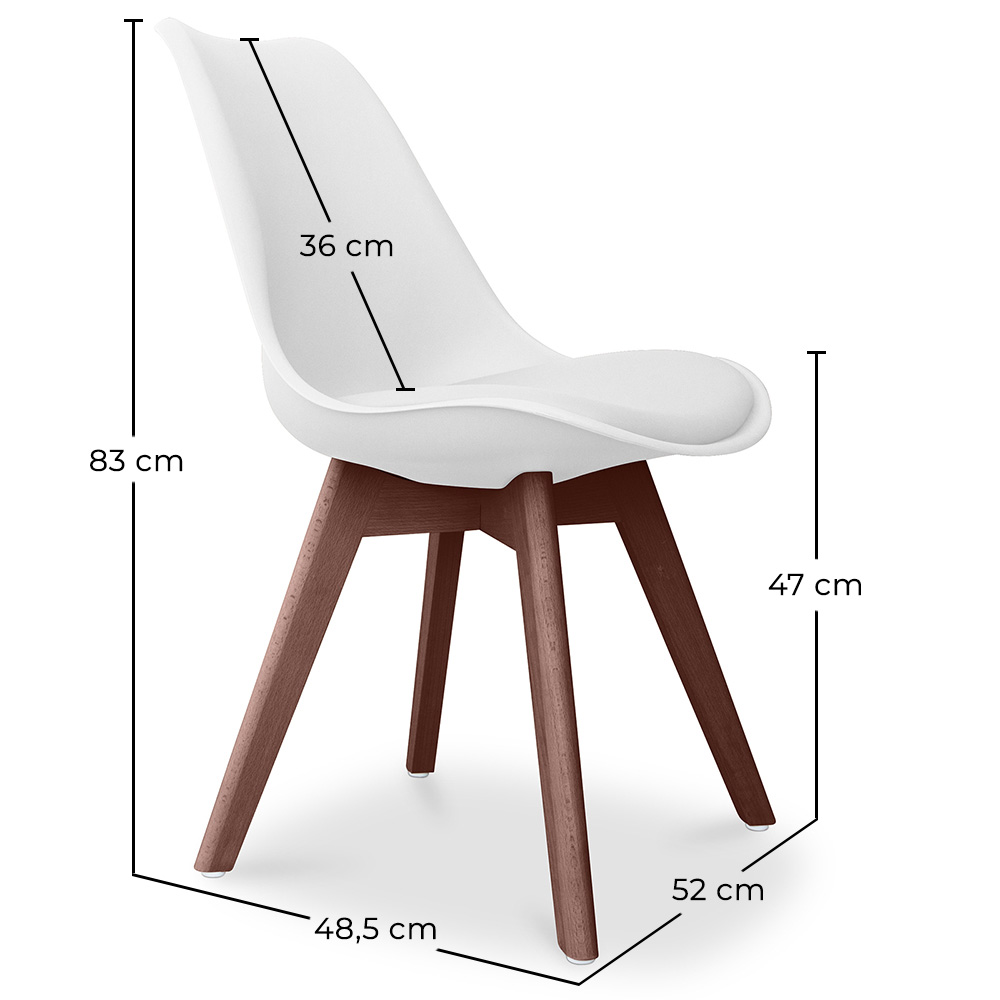 Silla de Comedor - Estilo Escandinavo - Denisse image 10