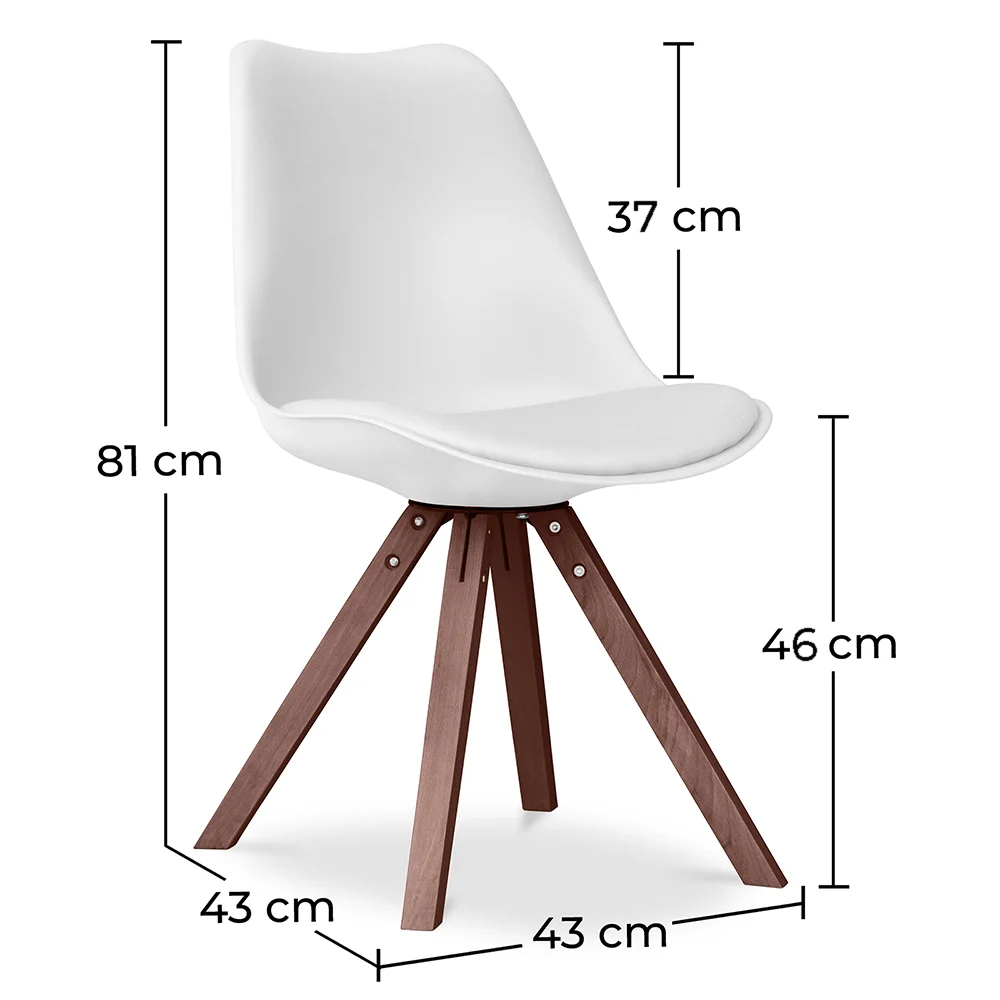 Silla de Comedor - Estilo Escandinavo - Denisse image 10