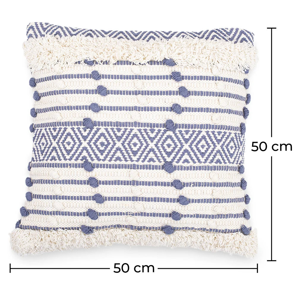 Cojín Estilo Boho Bali - Funda y Relleno - Lana image 10