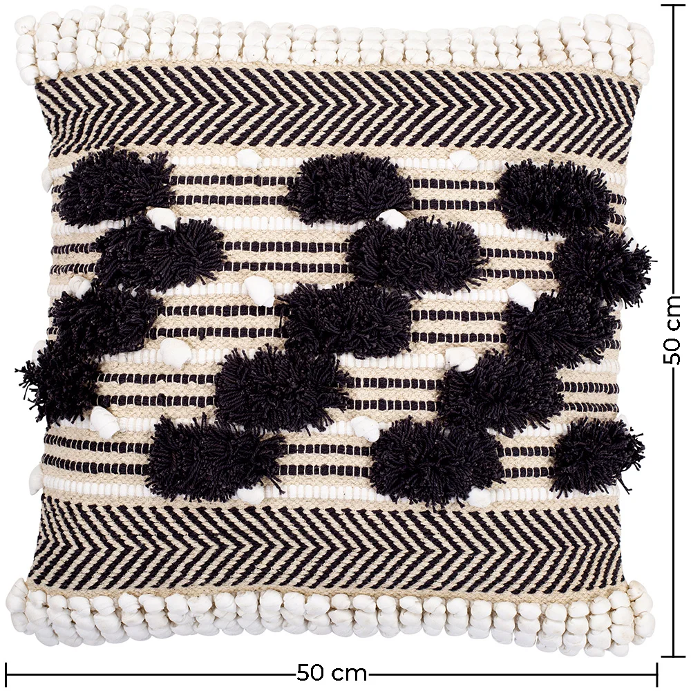 Cojín Estilo Boho Bali - Funda y Relleno - Sabrina image 10