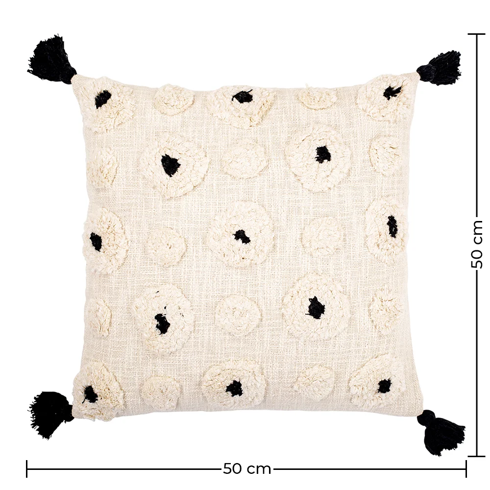 Cojín Estilo Boho Bali - Funda y Relleno - Eleanor image 10