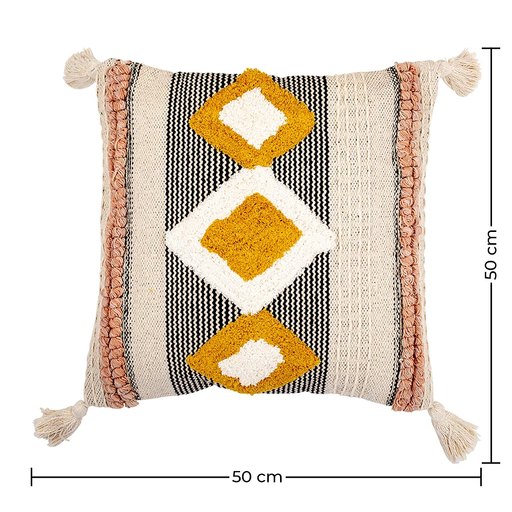 Cojín Estilo Boho Bali - Funda y Relleno - Mabel image 10