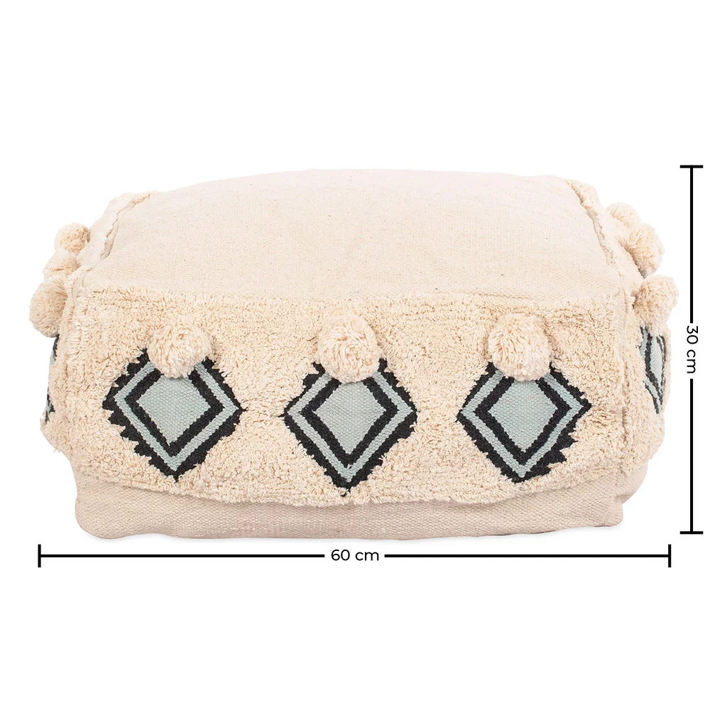 Asiento Puff - Estilo Boho Bali - Adelaida  image 10
