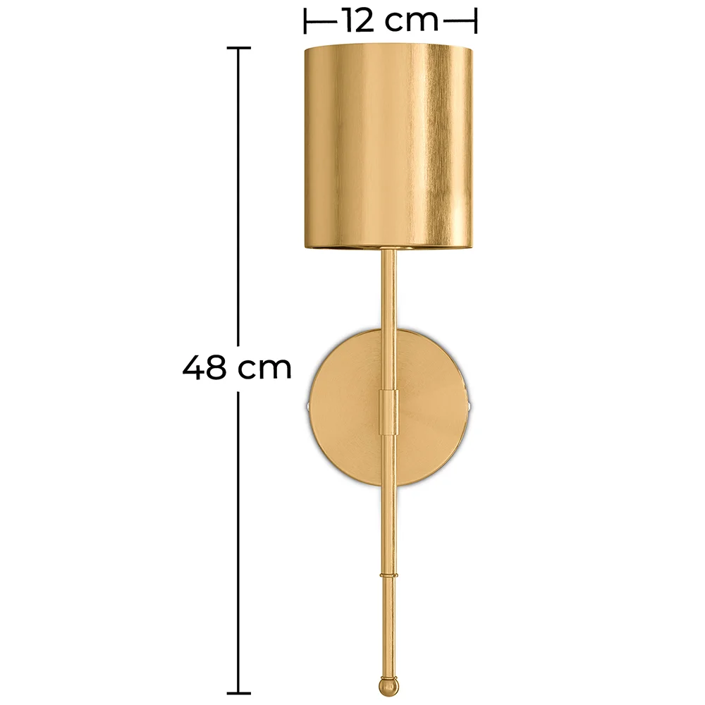 Lámpara Aplique de Pared - Metal Dorado - Hay image 10