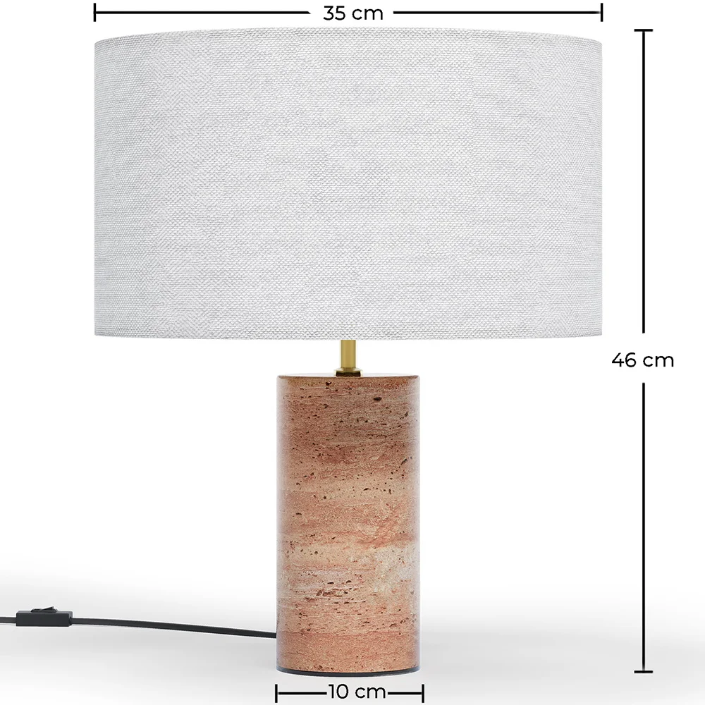 Lámpara de Mesa con Base de Mármol -  Sidney image 10