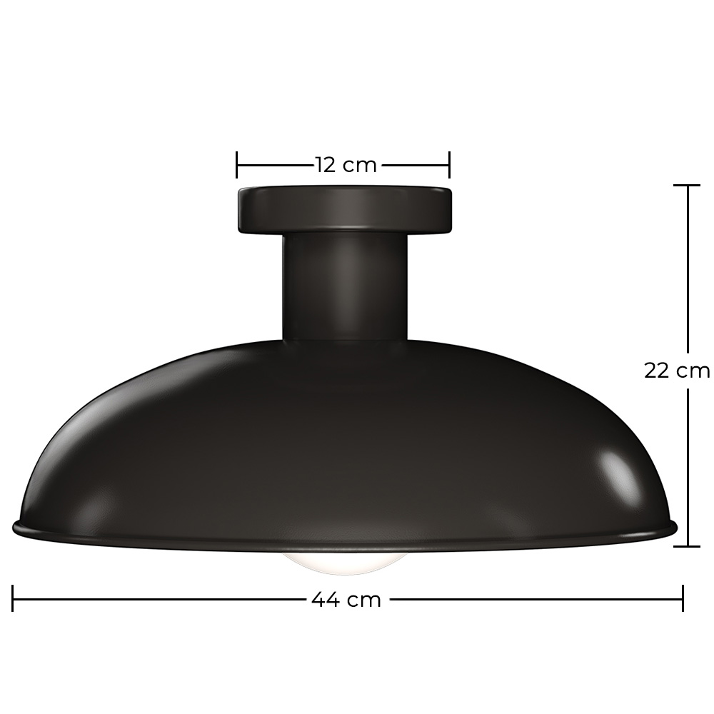 Lampara de Techo - Plafón Negro - Gubi image 10