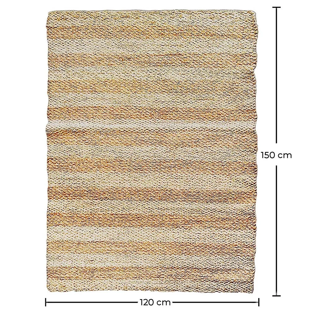 Alfombra Rectagular de Yute - Boho Bali - 120x150 CM - Ghana image 10