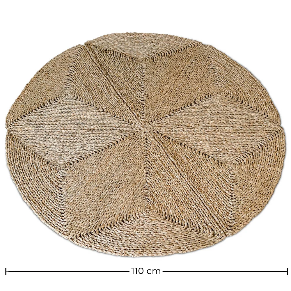 Alfombra Redonda de Yute - Boho Bali - 110 CM - Gabba image 10