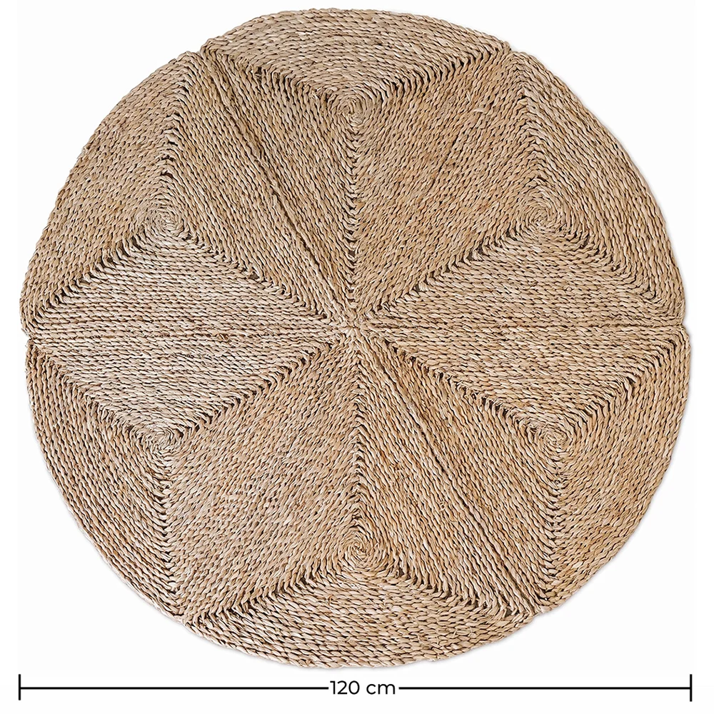 Alfombra Redonda de Yute - Boho Bali - 120 CM - Gabba image 10