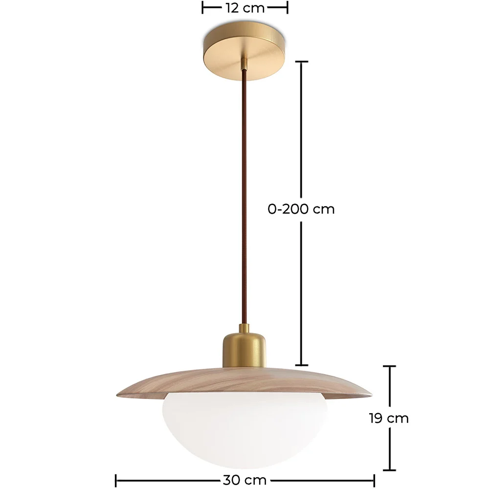 Lámpara Colgante de Techo - Madera - Quinci image 10