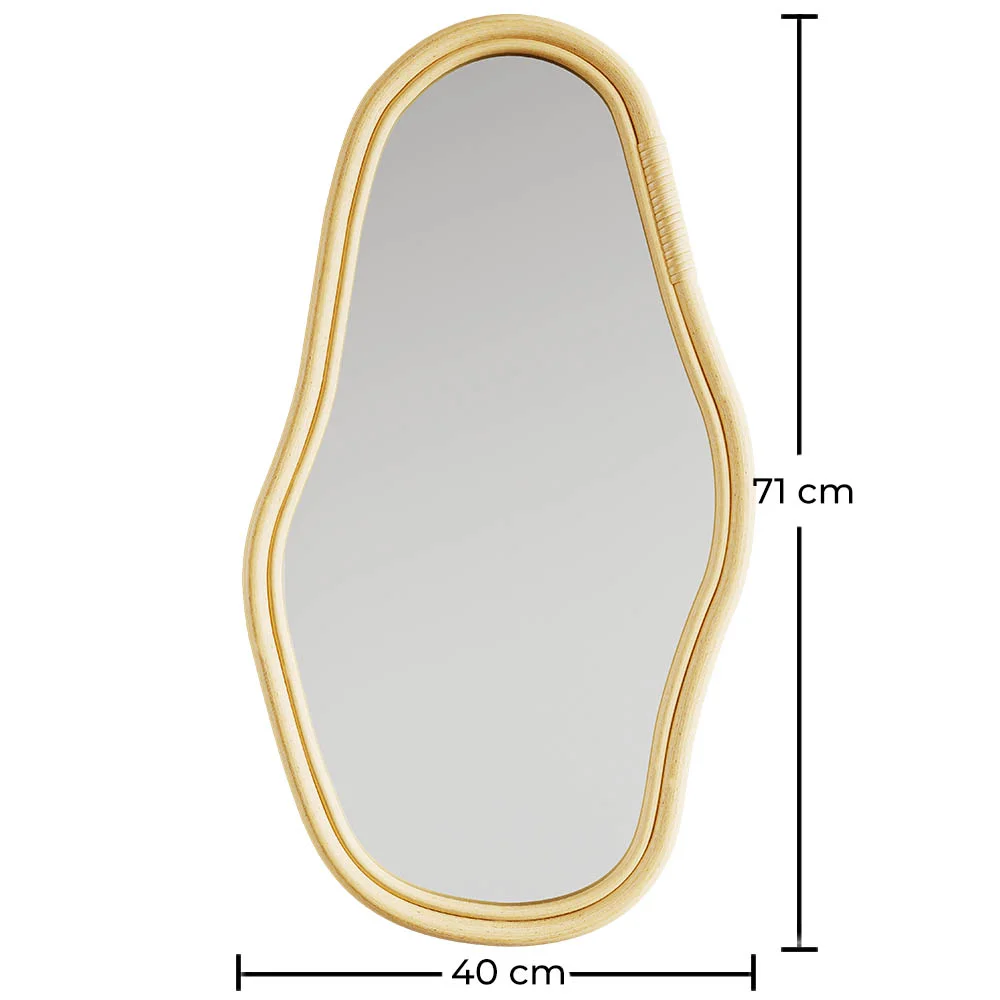 Espejo de Pared en Ratán - 71 CM - Kala image 10