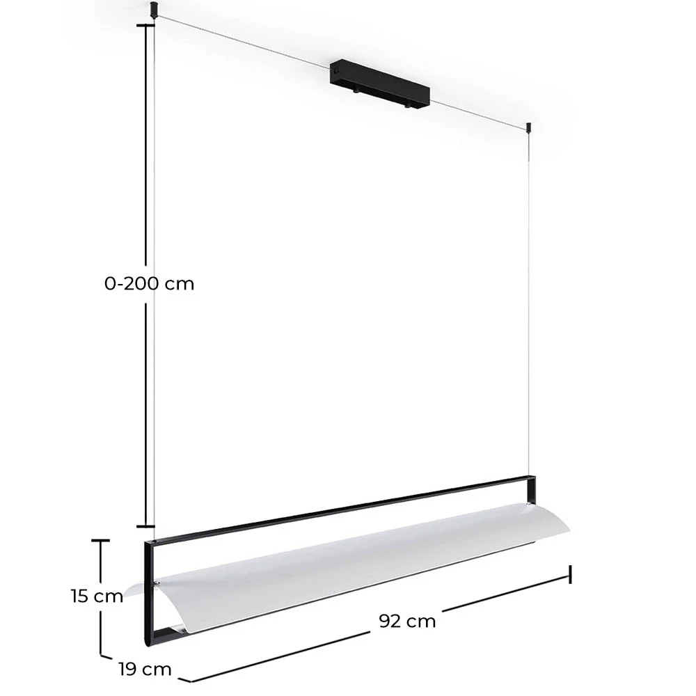 Lámpara Colgante Barra Horizontal LED - Newa image 10