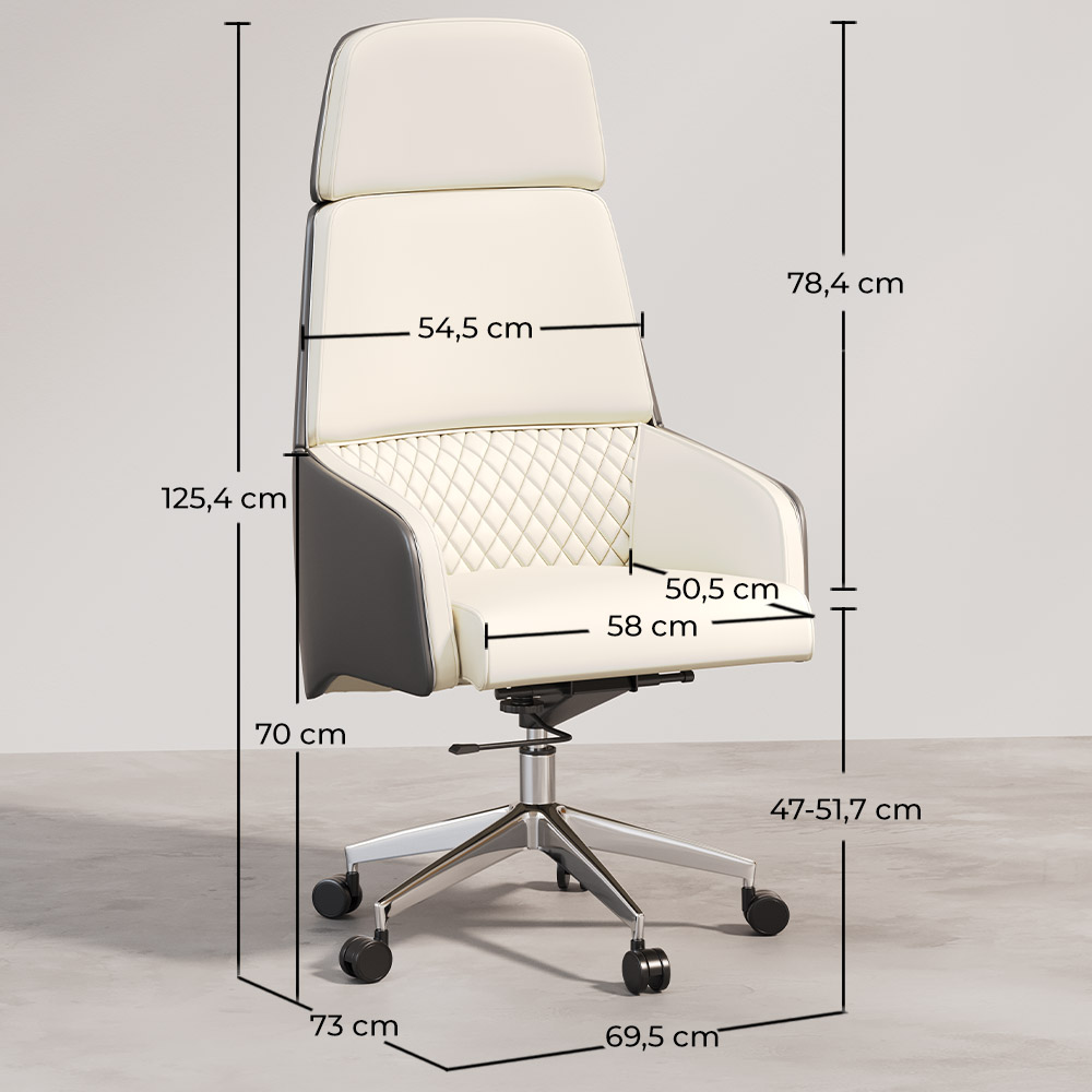 Silla de Oficina Ergonomica con Ruedas y Reposabrazos - Series image 10