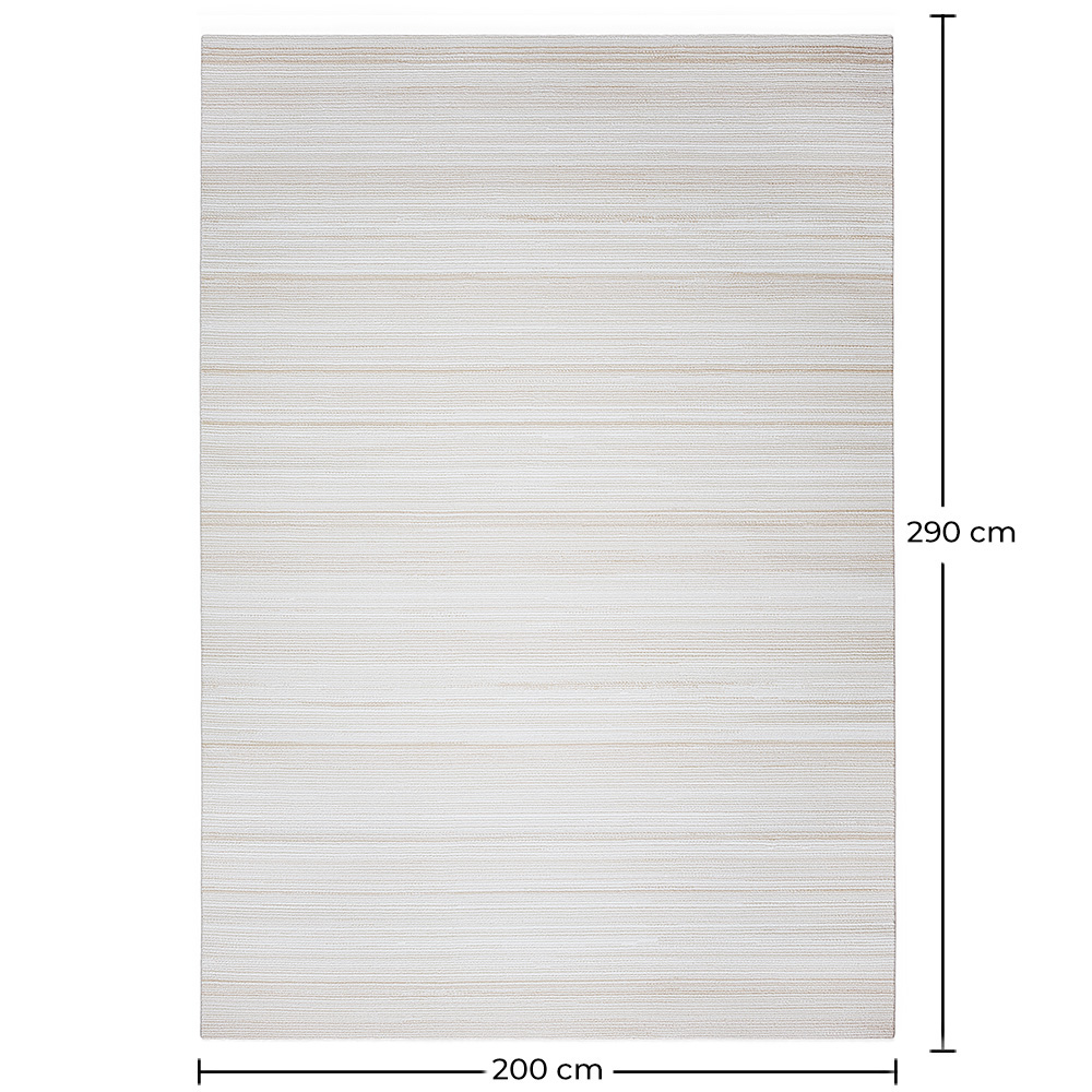 Alfombra Grande de Diseño Contemporáneo y Moderno - Beige (290x200 cm) - Traney image 10