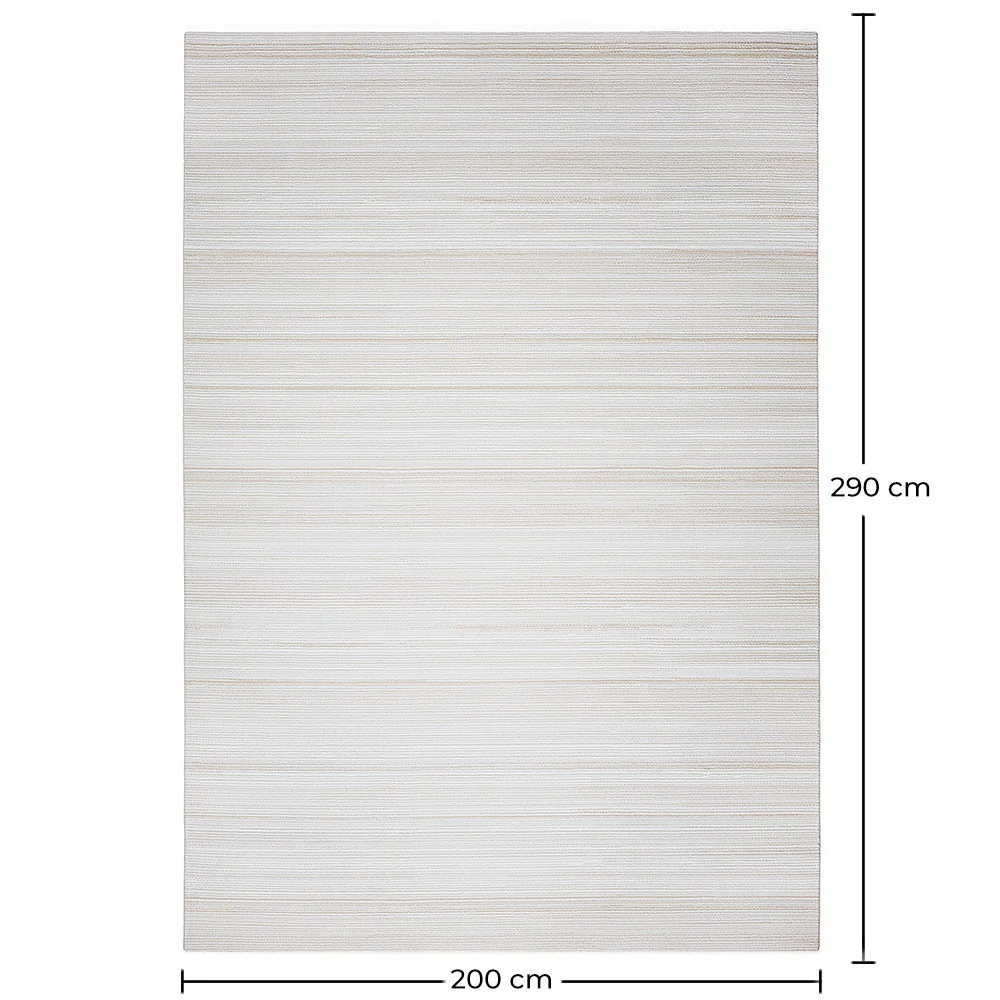 Alfombra Grande de Diseño Contemporáneo y Moderno - Beige (290x200 cm) - Traney image 10