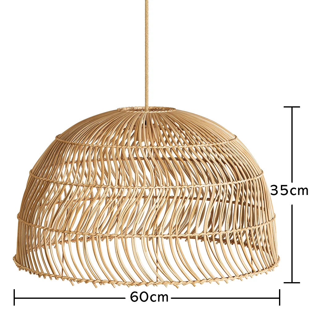 Lámpara colgante de Ratán - Boho Bali - Capril image 10