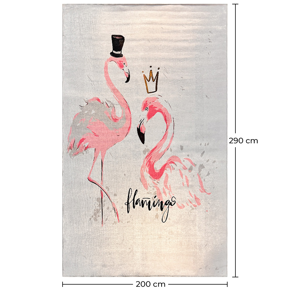 Alfombra Infantil - (290x200 cm) - Flamingo  image 10