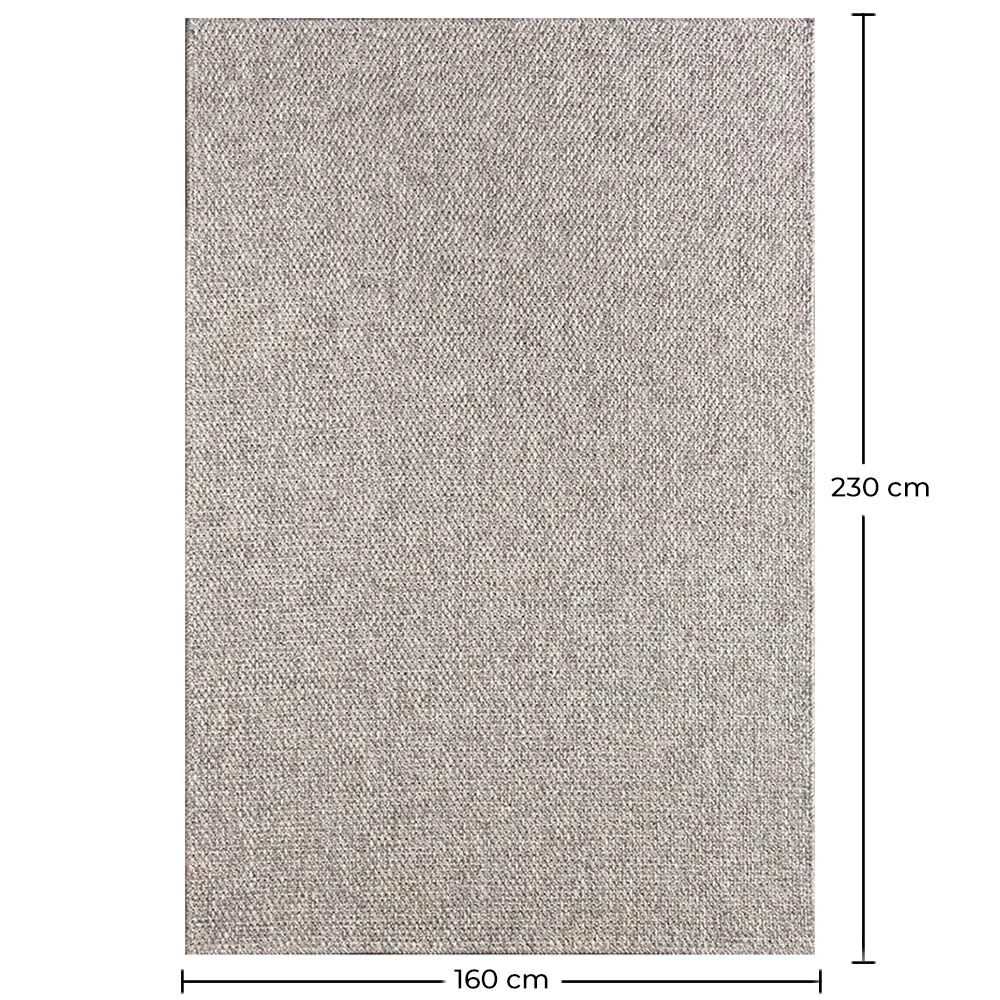 Alfombra Grande de Diseño Contemporáneo y Moderno - Beige (160x230 cm) - Tug image 10