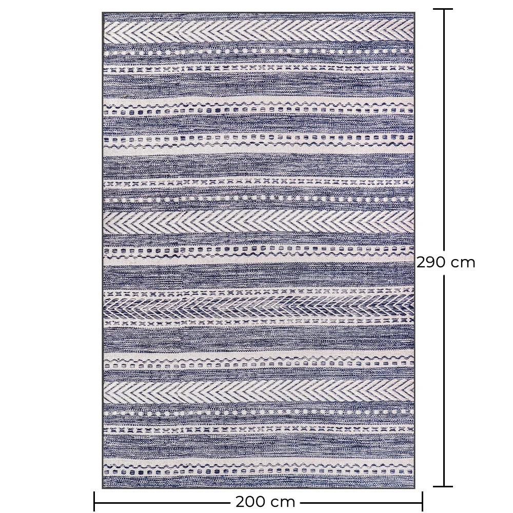 Alfombra Grande de Diseño Étnico Boho - (290x200 cm) - Velour image 10