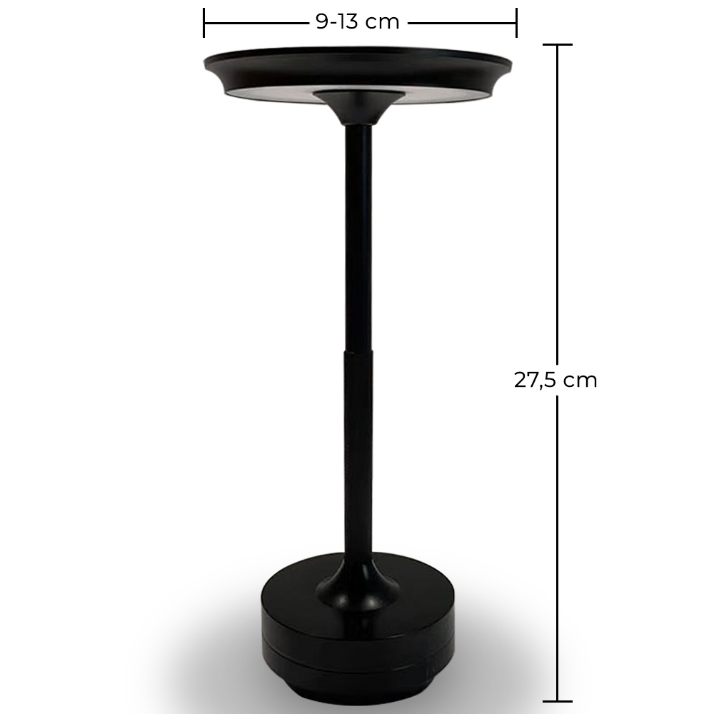 Lámpara de mesa LED portátil - recargable por USB - Yurea image 10